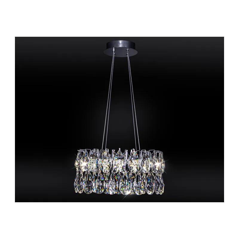 Подвесная люстра с хрусталем 90370/1 Strotskis Bogate's 6
