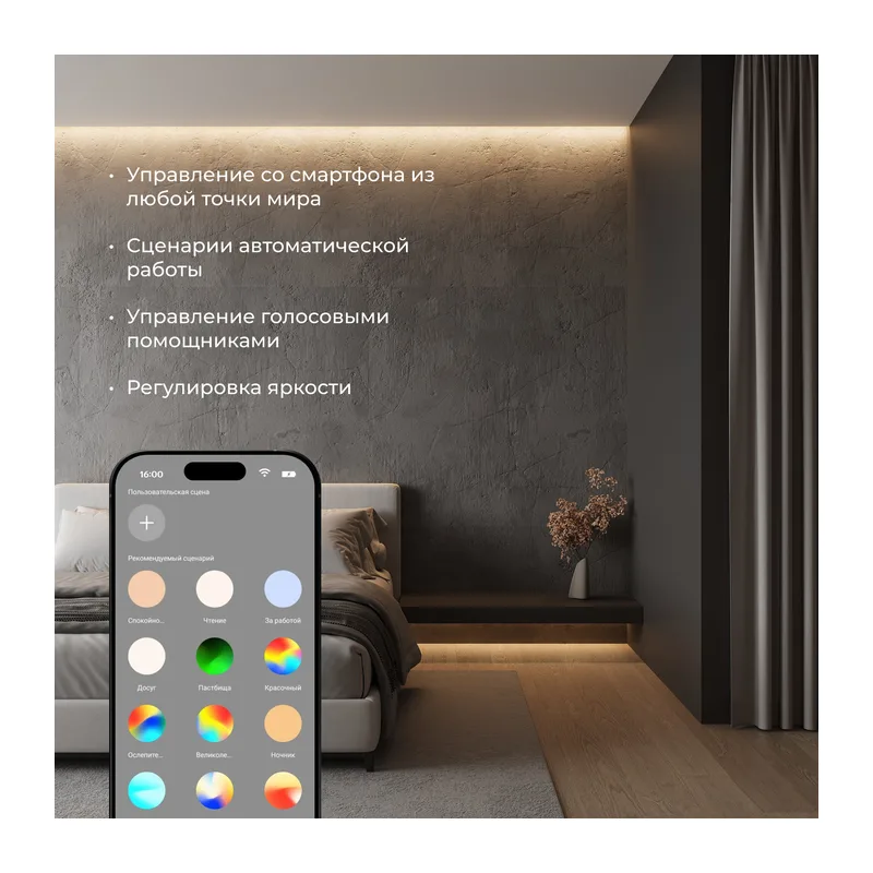 Умный контроллер для светодиодных лент RGBWW 12-24 В 95000/00 Elektrostandard 4