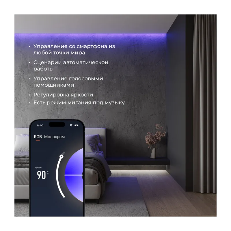 Умный контроллер для светодиодных лент RGBWW 12-24 В 95000/00 Elektrostandard 6