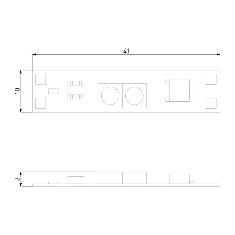 Выключатель с инфракрасным датчиком движения 12/24V 60/120W 95000/01 Elektrostandard 4
