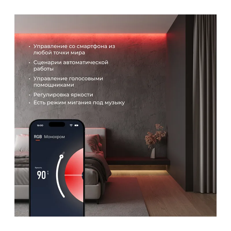 Умный контроллер для светодиодных лент RGBW 12-24 В 95001/00 Elektrostandard 3