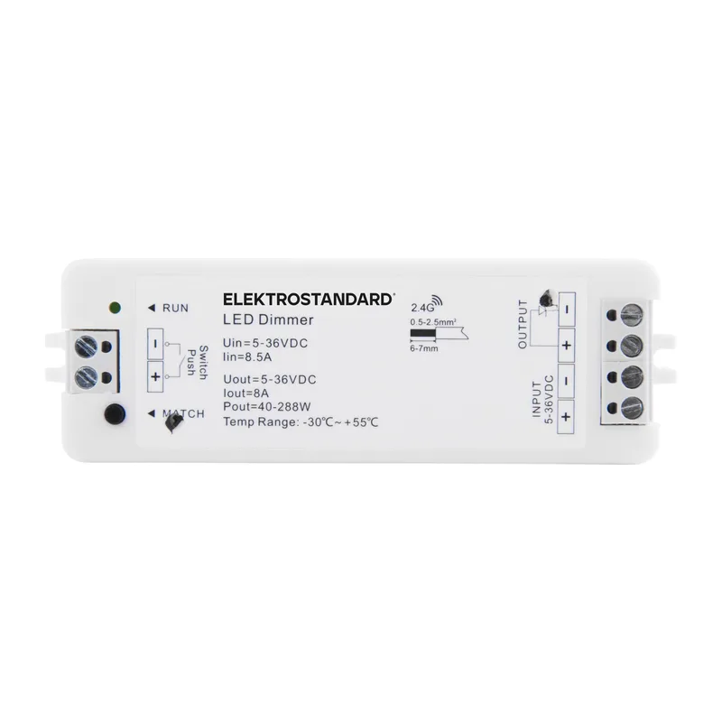 Контроллер для светодиодной ленты 12/24V Dimming для ПДУ RC003 95005/00 Elektrostandard 2