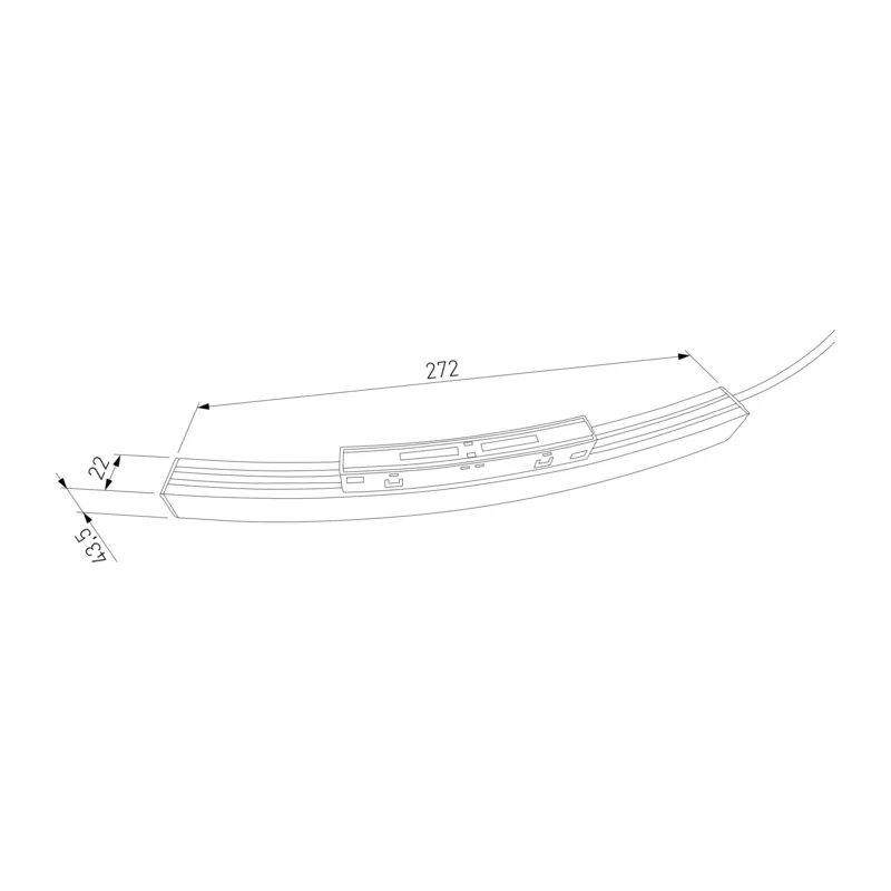 Slim Magnetic Блок питания 100W для радиусного шинопровода черный Ø 800mm 95055/00 Elektrostandard 4