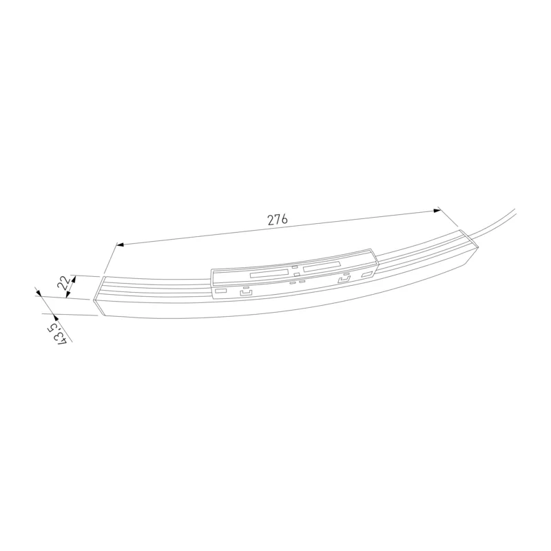 Slim Magnetic Блок питания 100W для радиусного шинопровода черный Ø 1200mm 95057/00 Elektrostandard 4