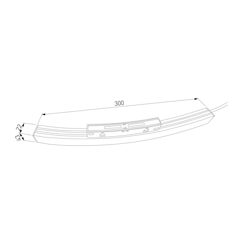 Slim Magnetic Блок питания 200W для радиусного шинопровода черный Ø 1200mm 95058/00 Elektrostandard 4