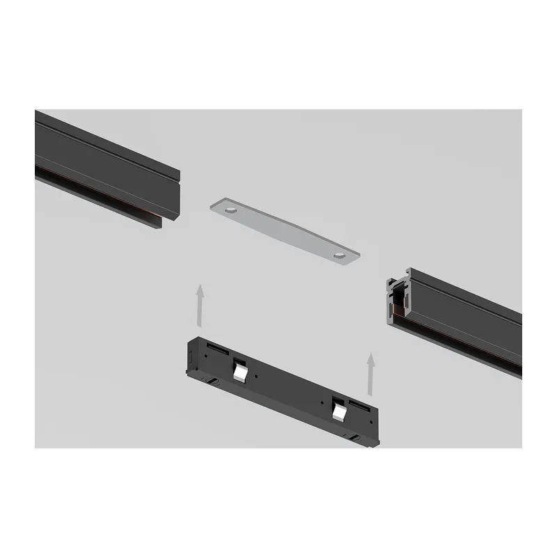 Mini Magnetic Прямой коннектор черный 95131/00 Elektrostandard 3