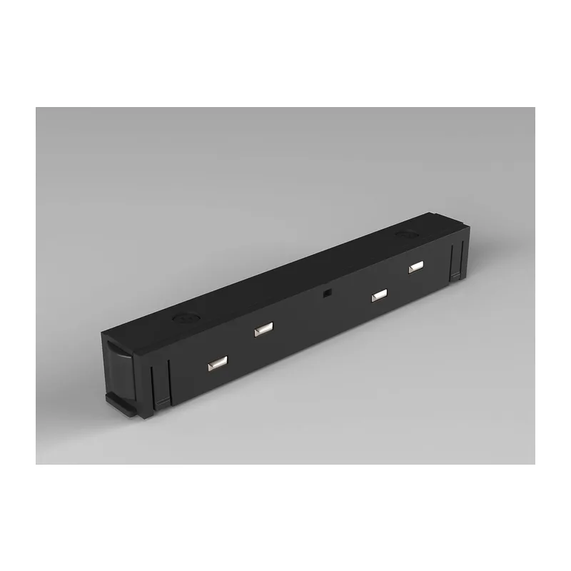 Slim Magnetic Прямой коннектор черный 95135/00 Elektrostandard 2