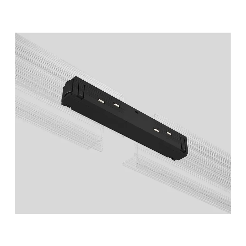 Slim Magnetic Прямой коннектор черный 95135/00 Elektrostandard