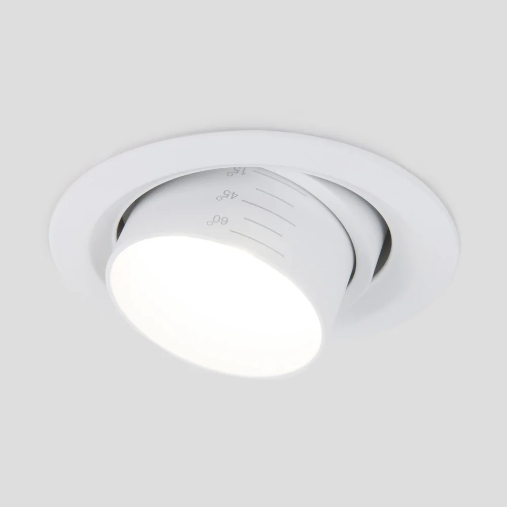 Встраиваемый точечный светодиодный светильник 9920 LED 15W 4200K белый Elektrostandard