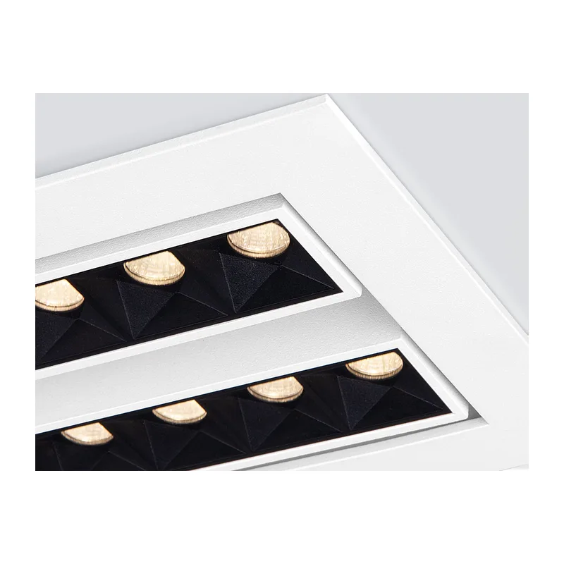 Встраиваемый точечный светодиодный светильник 9923 LED 20W 4200K белый/черный Elektrostandard 3