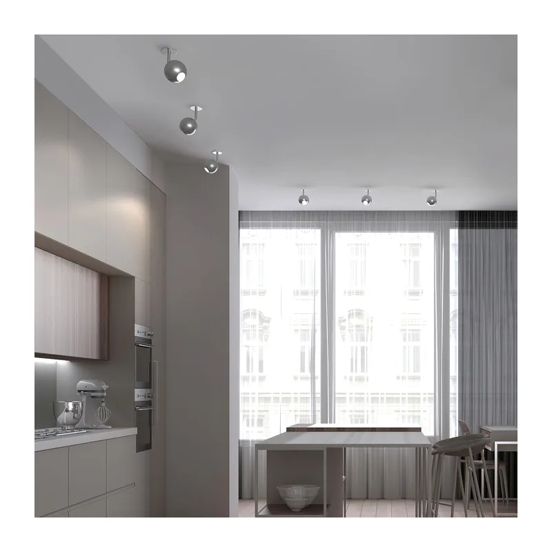Встраиваемый точечный светодиодный светильник 9926 LED 12W 4200K серебро Elektrostandard 2