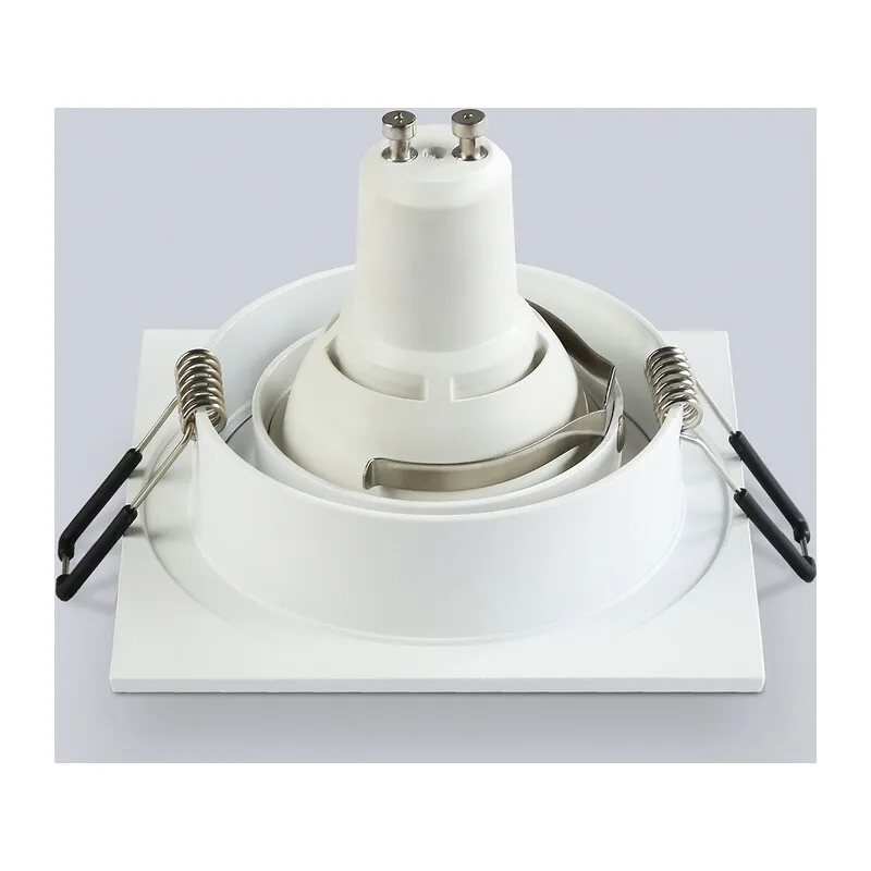 Встраиваемый точечный светильник 1*GU5.3 A8924 WH белый MR16 GU5.3 92*92*24 Ambrella Light 7