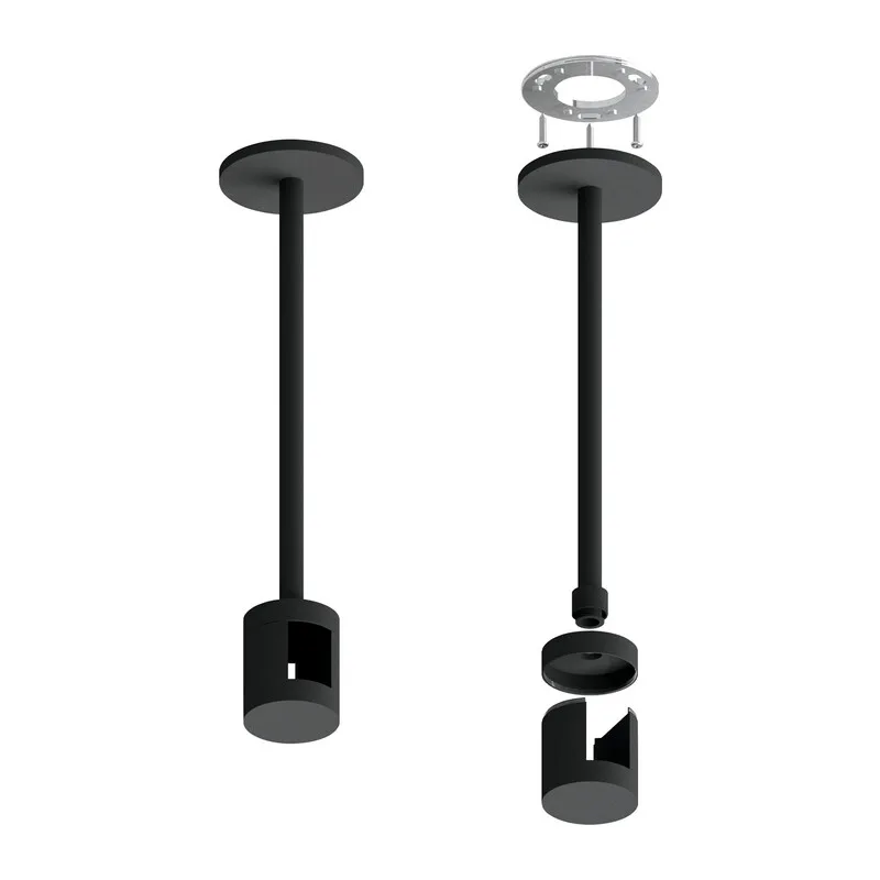 Крепеж подвесной для корпуса светильника A9227 BK черный D20*200mm Ambrella Light 3