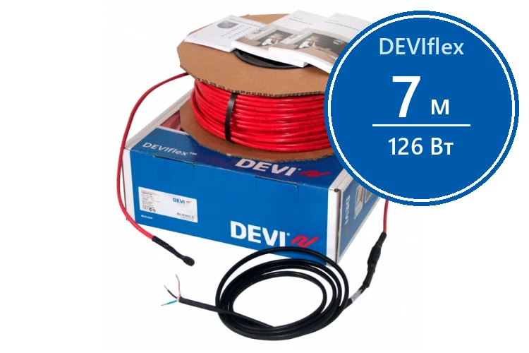 DEVIflex 18T (DTIP18T) - кабель Devi 7м