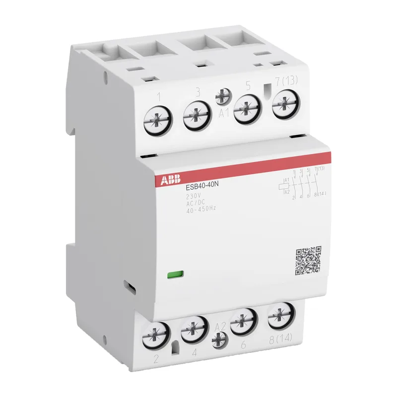 ABB Контактор ESB40-22N-06 модульный (40А АС-1, 2НО+2НЗ), катушка 230В AC/DC 2