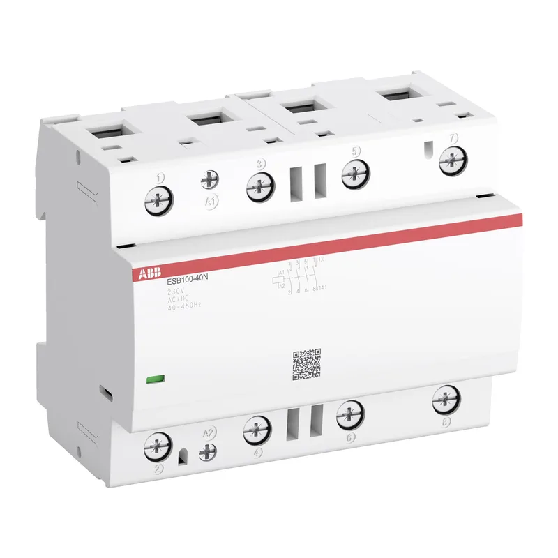 ABB Контактор ESB100-40N-06 модульный (100А АС-1, 4НО), катушка 230В AC/DC 2