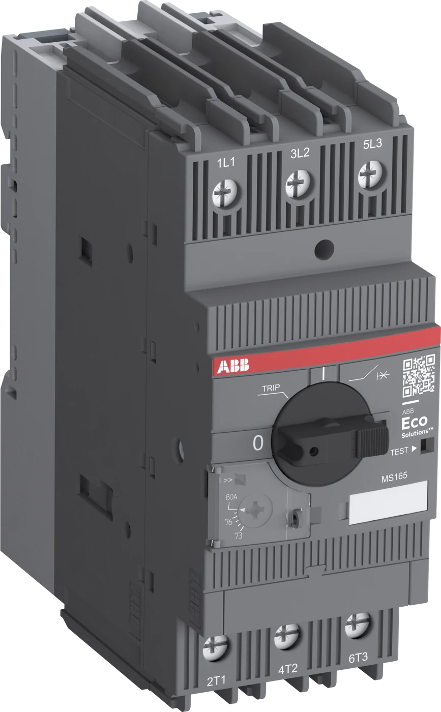 Автомат ABB MS165-54 25кА с регулир. тепловой защитой 40А-54А класс тепл. расцепит. 10 1SAM451000R1016