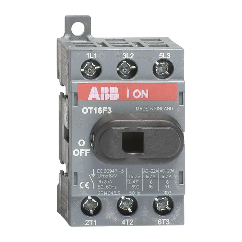 ABB Рубильник 3х-полюсный OT16F3 16А 2