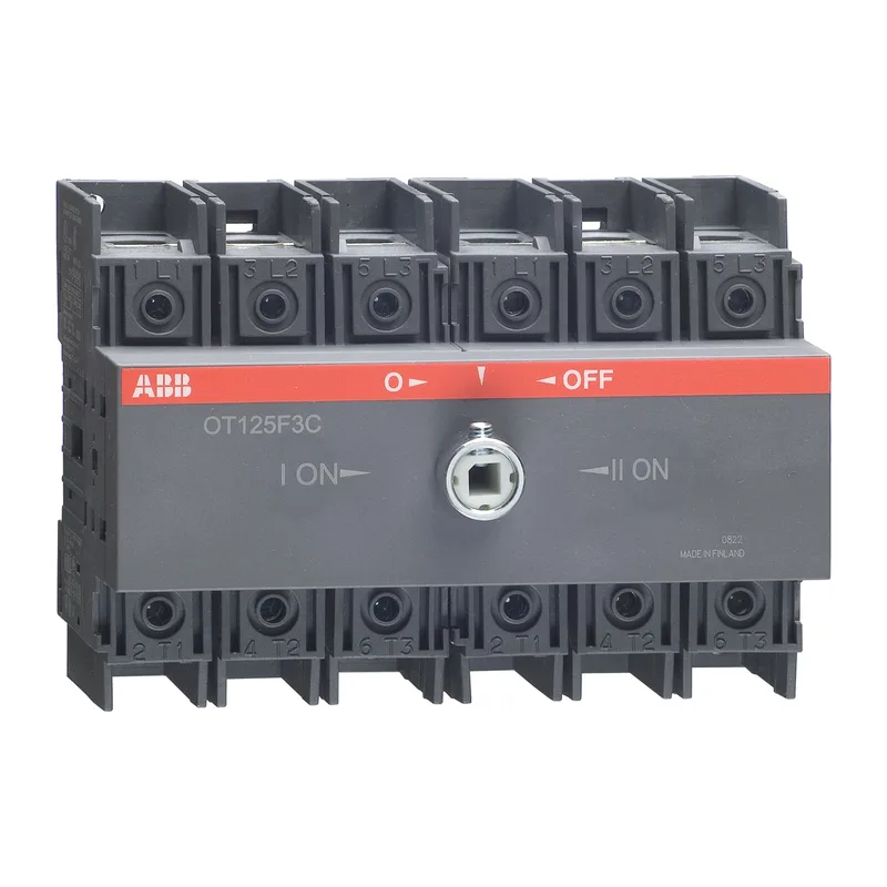 ABB Реверсивный рубильник OT125F3C 125А (без ручки) 1SCA105037R1001 2