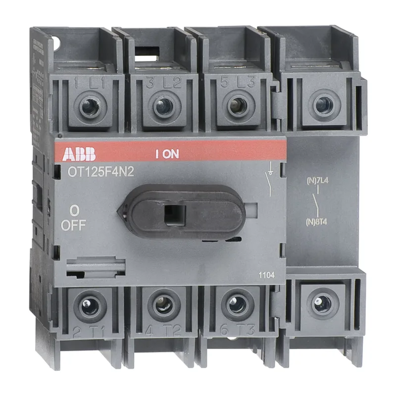 ABB Рубильник 4х-полюсный OT125F4N2 125А 2