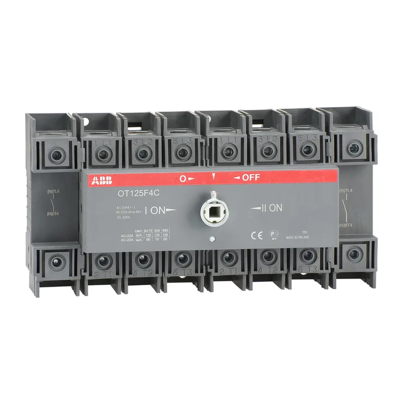 ABB Реверсивный рубильник OT125F4C 125А (без ручки) 1SCA105054R1001 2