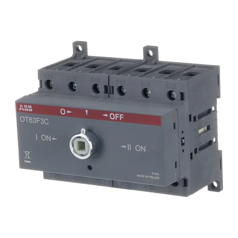ABB Реверсивный рубильник OT63F3C 63А (без ручки) 3