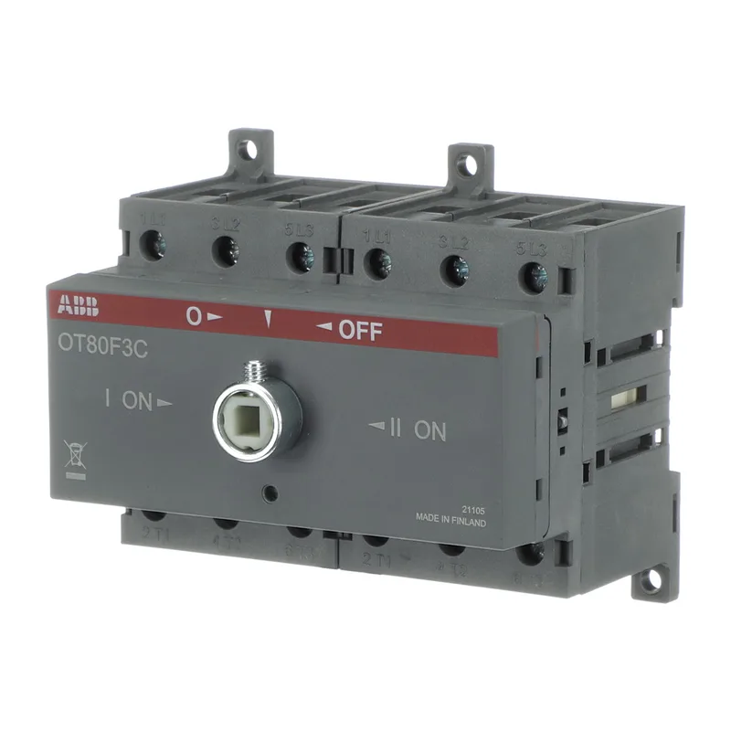 ABB Реверсивный рубильник OT80F3C 80А (без ручки) 3