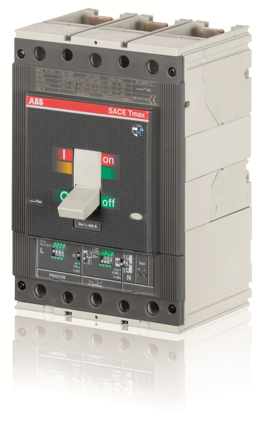 Автомат ABB T5N 400 PR221DS-LS/I In=400 3p F F Выключатель автоматический 1SDA054317R1