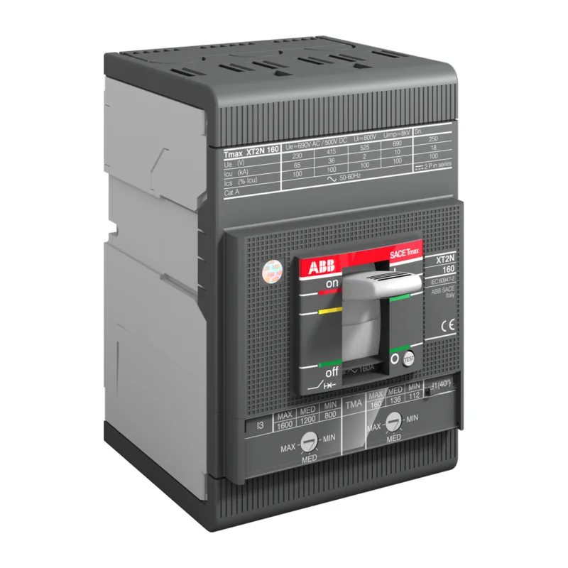 Автомат ABB XT2N 160 TMA 40-400 3p F F Выключатель автоматический 2