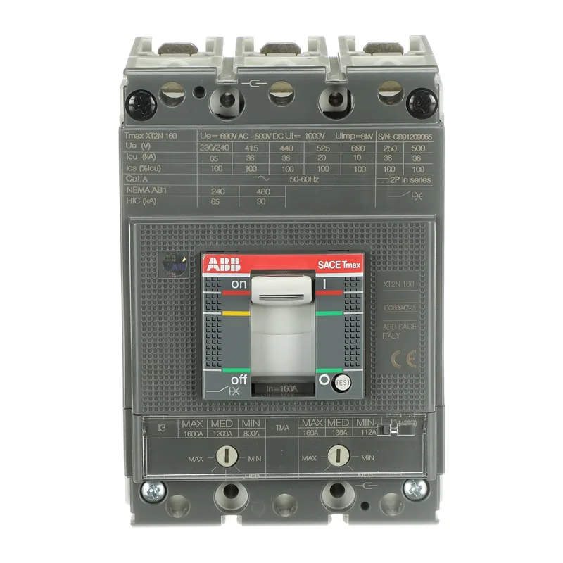 Автомат ABB XT2N 160 TMA 160-1600 3p F F Выключатель автоматический 1SDA067020R1 3