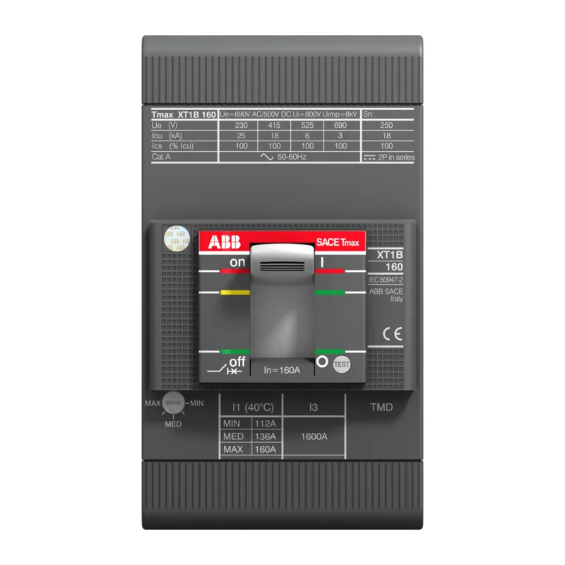 Автомат ABB XT1N 160 TMD 40-450 3p F F Выключатель автоматический 1SDA067412R1 2