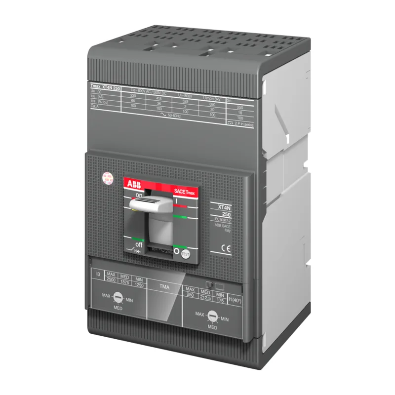 Автомат ABB XT4N 250 TMA 250-2500 3p F F Выключатель автоматический 1SDA068092R1 3