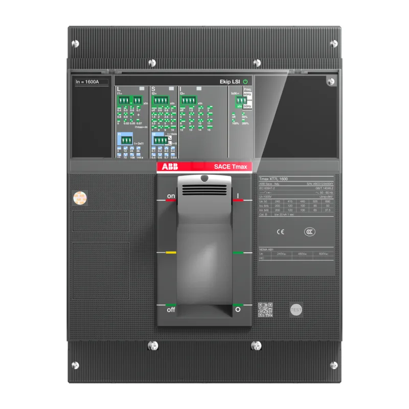 XT7S 1000 Ekip Dip LSI In=1000A 3p F F ABB Выключатель автоматический 1SDA100831R1 2