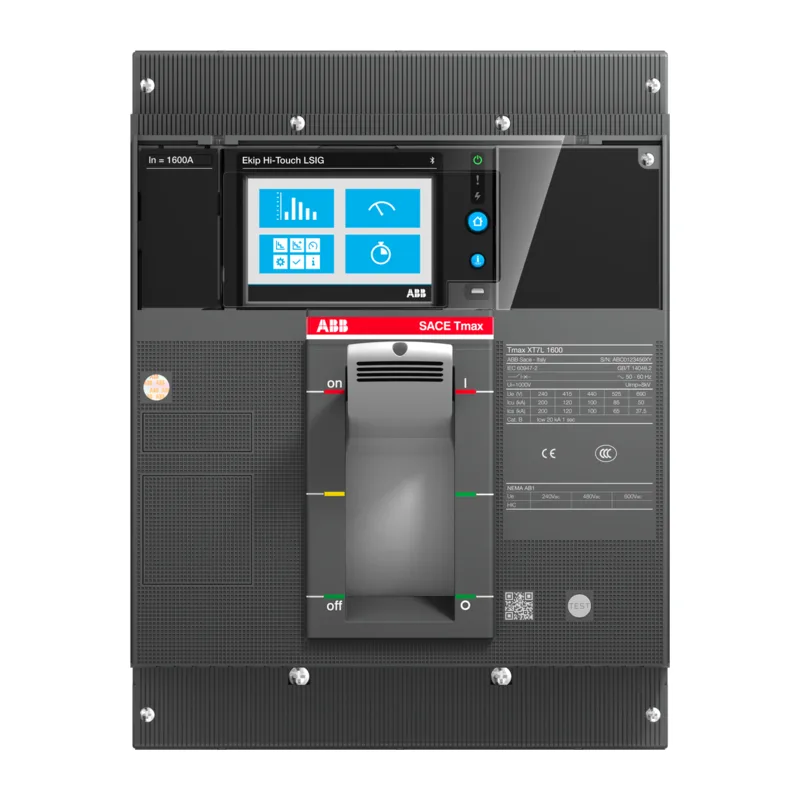 XT7S 1250 Ekip Hi-Touch LSI In=1250A 3p F F ABB Выключатель автоматический 1SDA100856R1 2