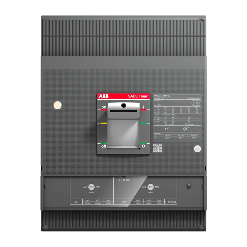 XT6S 800 TMA 630-6300 3p F F ABB Выключатель автоматический 1SDA107574R1 2