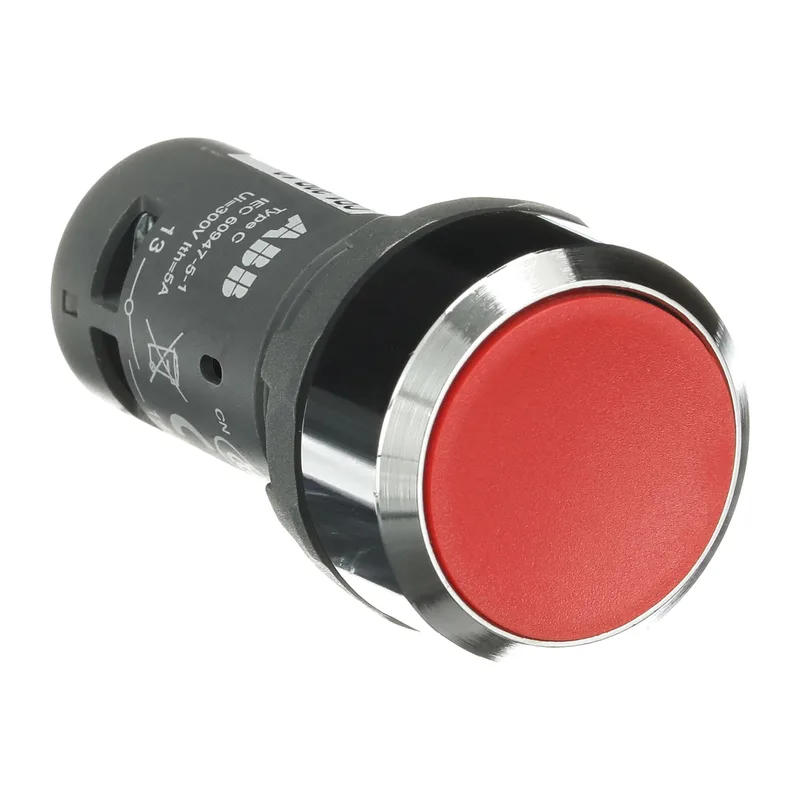 Кнопка CP1-30R-10 без фикс. 1HO красн. ABB 1SFA619100R3011 2