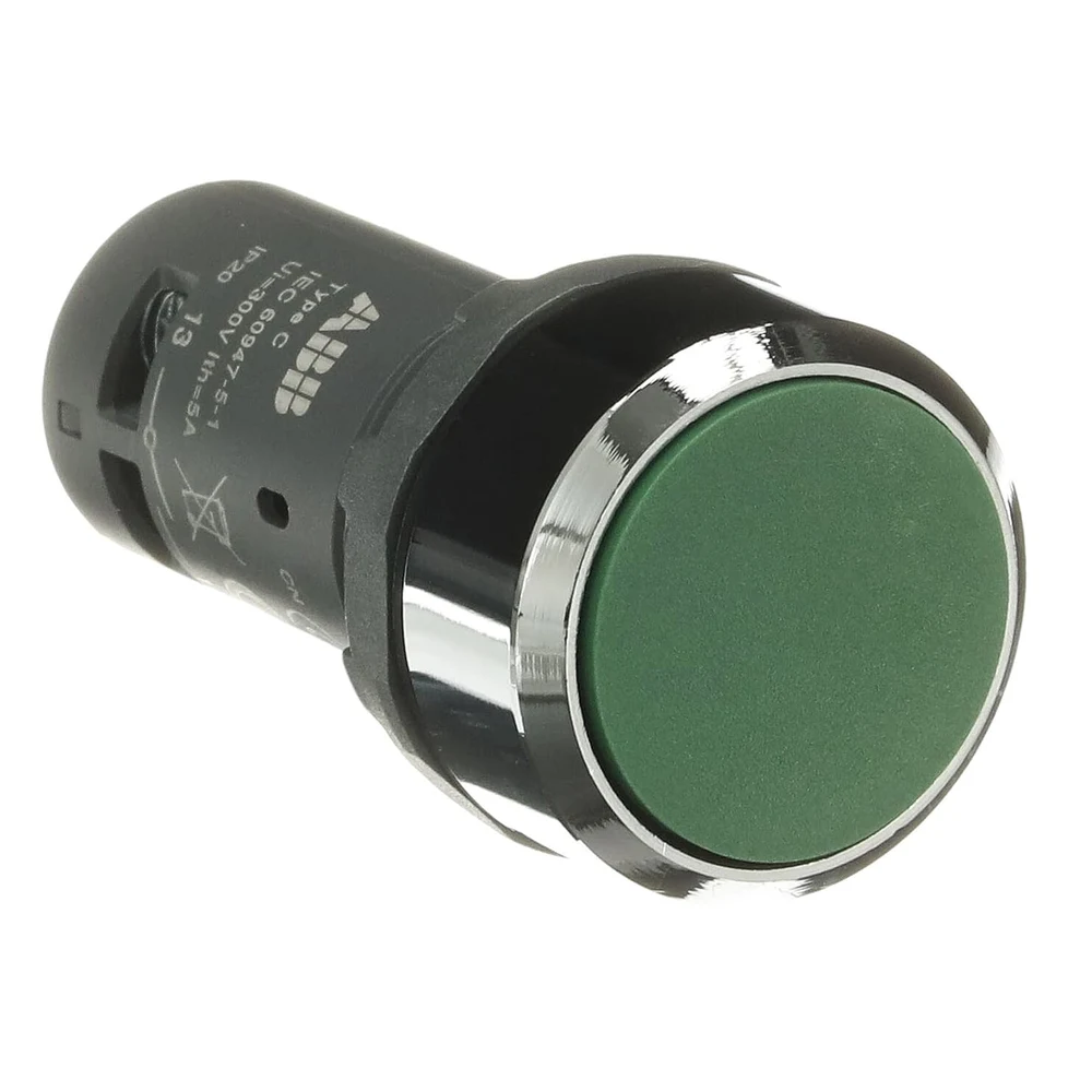 Кнопка CP1-30G-10 без фикс. 1HO зел. ABB 1SFA619100R3012