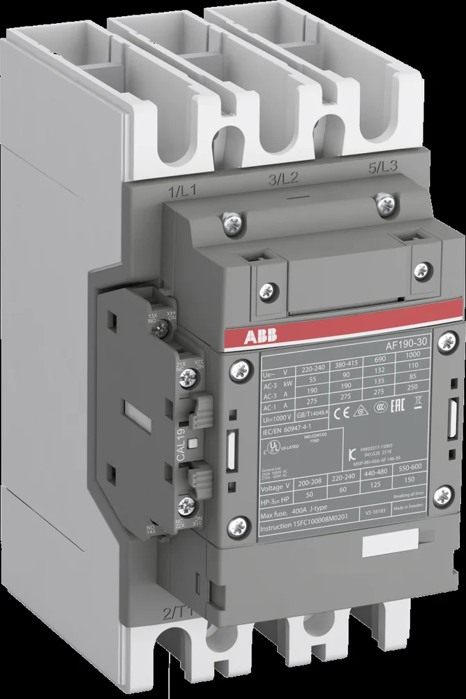 ABB AF190-30-11-13 Контактор 3-х полюсный с катушкой управления 100-250B AC/DC