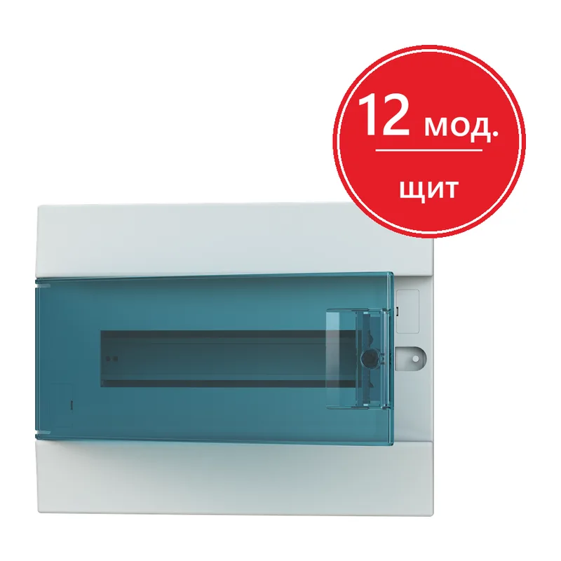 ABB Mistral41 Бокс в нишу 12М зеленая дверь (с клемм) 1SLM004101A1203