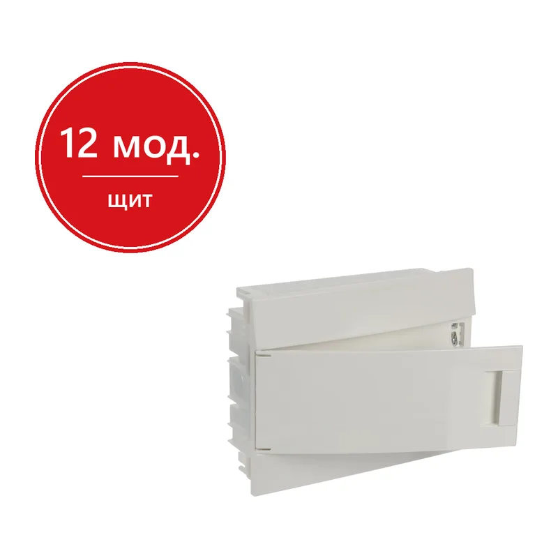 ABB Mistral41 Бокс в нишу 12М непрозрачная дверь (c клеммами)