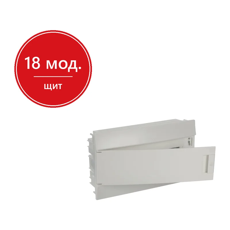 ABB Mistral41 Бокс в нишу 18М непрозрачная дверь (c клеммами)