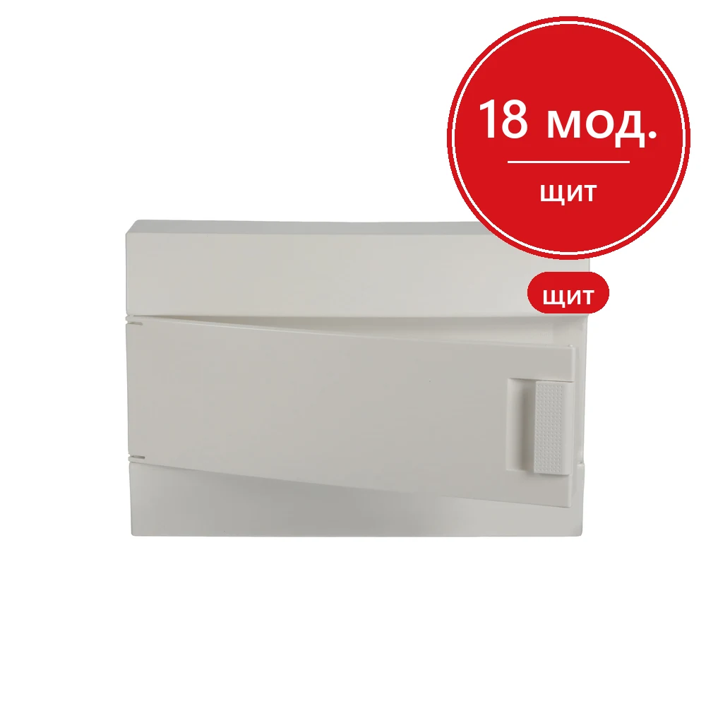 ABB Mistral41 Бокс настенный 18М непрозрачная дверь (с клемм)