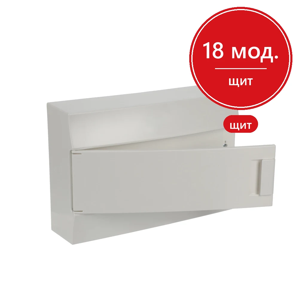ABB Mistral41 Бокс настенный 18М непрозрачная дверь (с клемм)