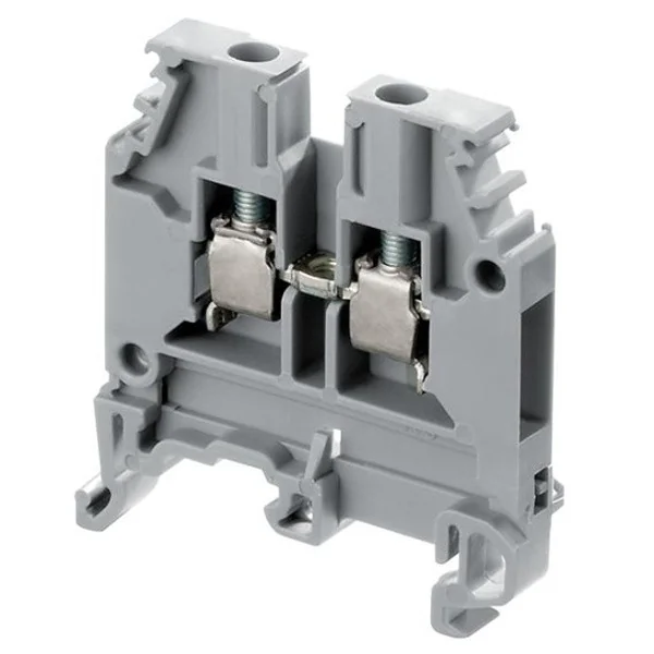TE Connectivity Клеммник винтовой M4/6 4 мм.кв. серый Entrelec ABB 1SNA115116R0700