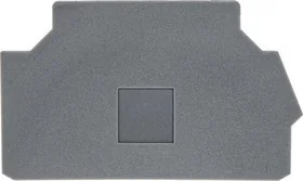 TE Connectivity Торцевой изолятор FEM8S для M4-8SF,серый, Entrelec АВВ