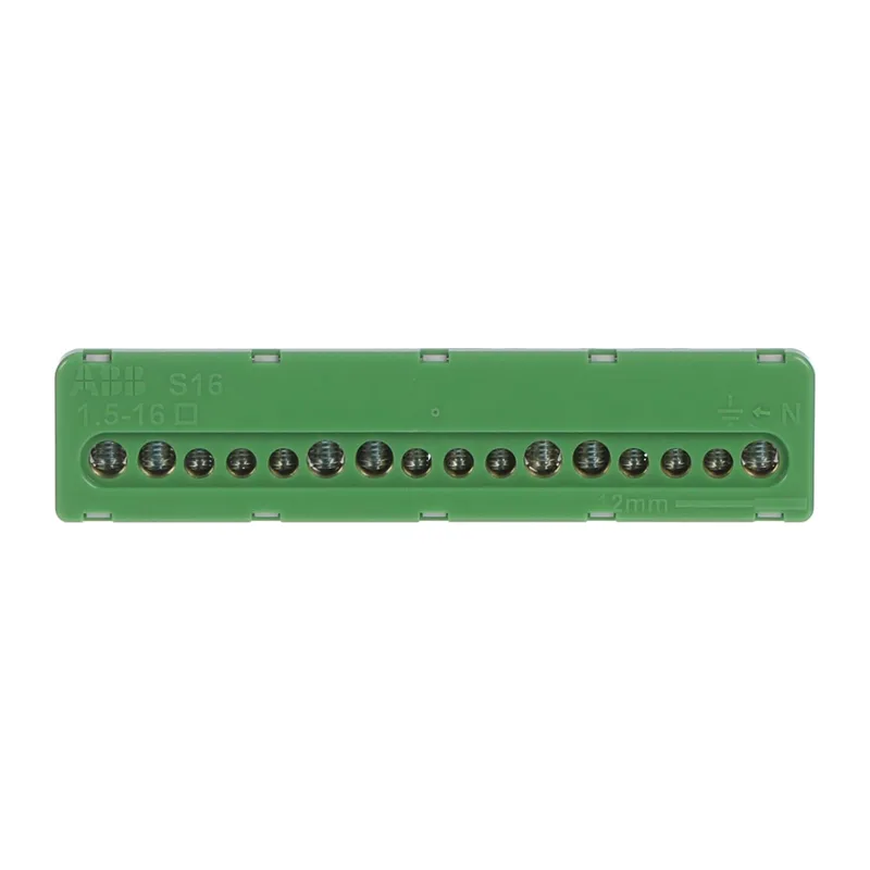 ABB Клеммник винтовой PE7x16-9х6мм PEK/S16