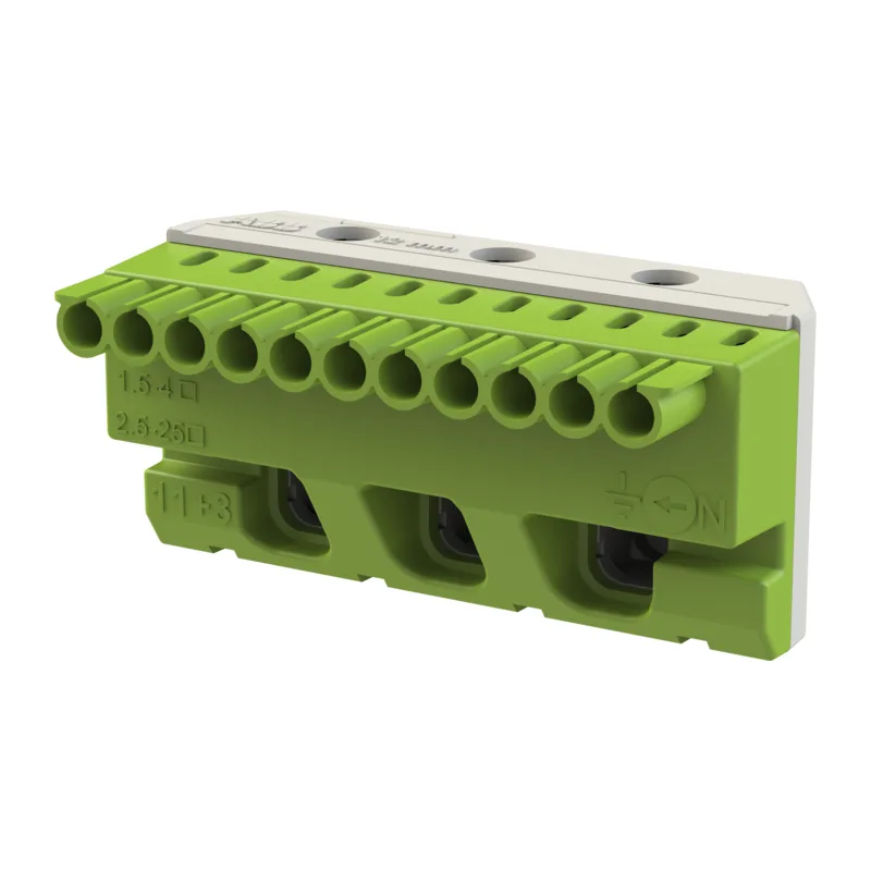 ZK113G Клеммник самозажимной ABB PE 11x4+3x25мм 1SPE007715F9714 2