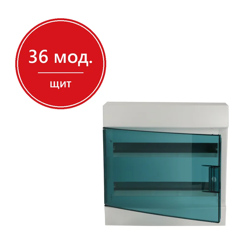 ABB Mistral41 Бокс настенный 36М прозрачная дверь (с клемм) 2 ряда