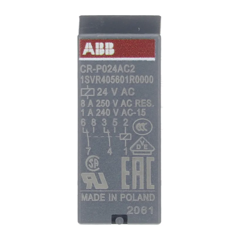 ABB Реле CR-P024AC2 24B AC 2ПК (8А) ABB 3