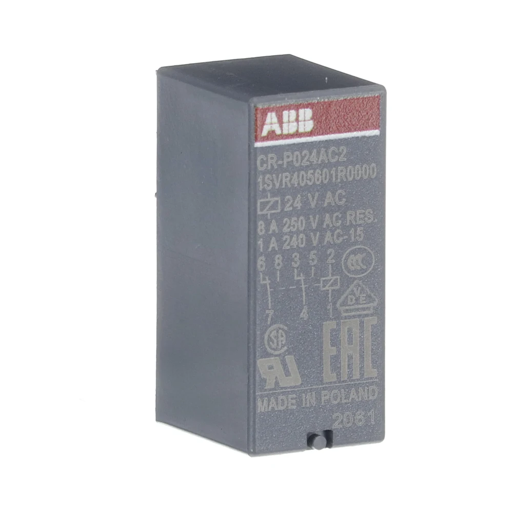 ABB Реле CR-P024AC2 24B AC 2ПК (8А) ABB